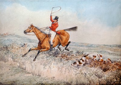 Fox hunting by Henry Thomas Alken